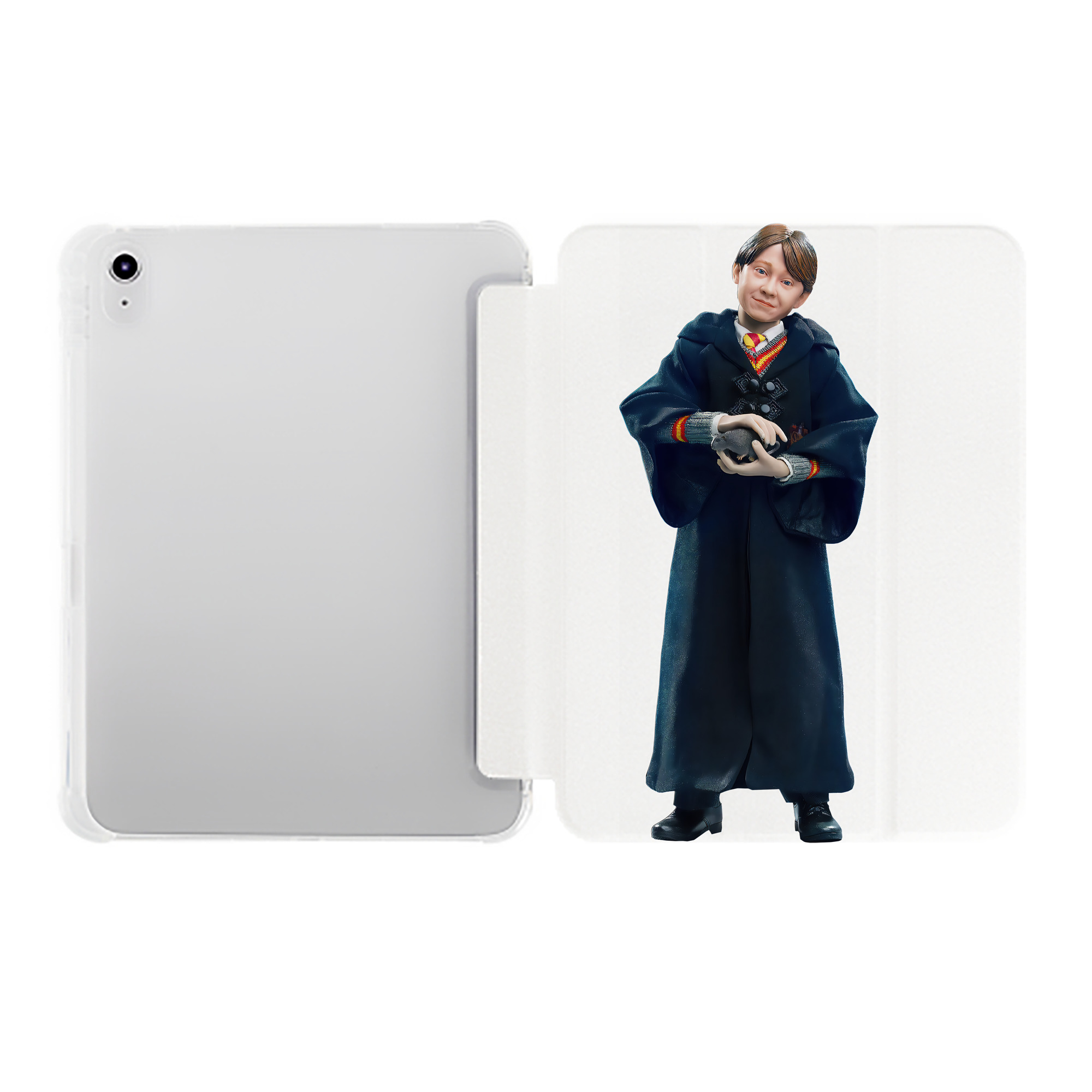 （画像用） Harry Potter ハリー・ポッターシリーズ IPad ケース ペン収納付き 三つ折りスタンド PUレザー×シリコン 対応機種9.5/10.5/10.9インチ